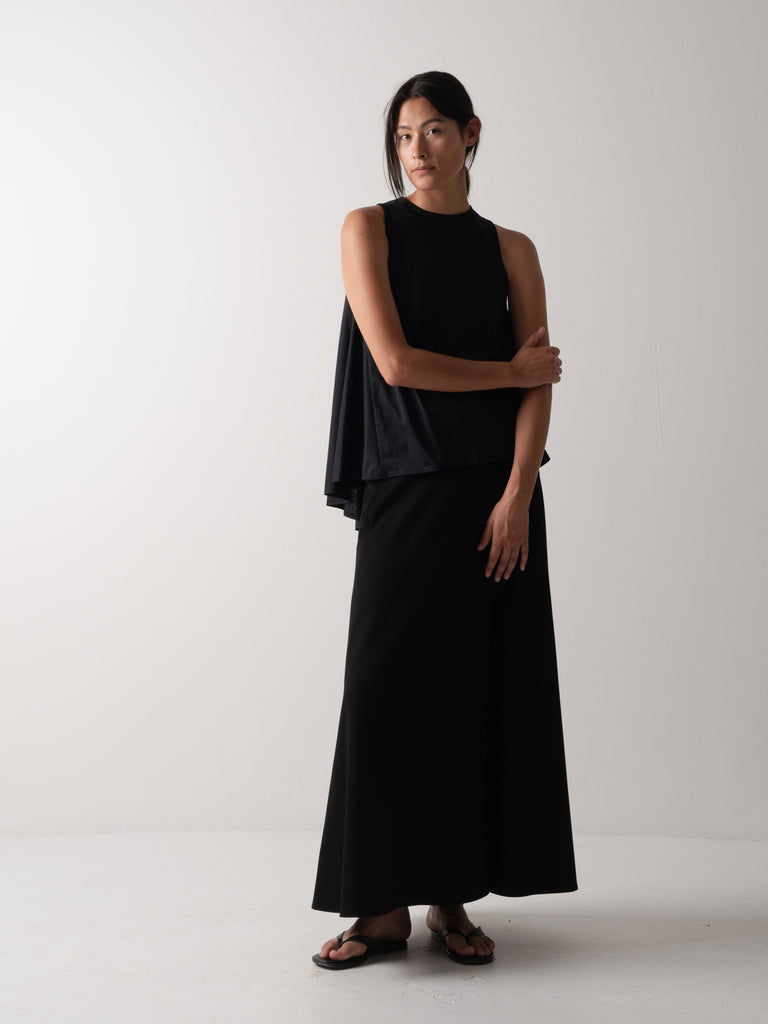 HIBA TOP / RECYCLE PE JERSEY - C8