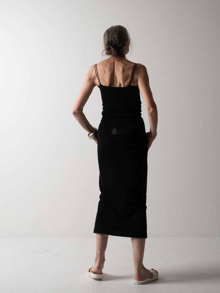 FIA SKIRT / AIRLY COCOON JERSEY - C8