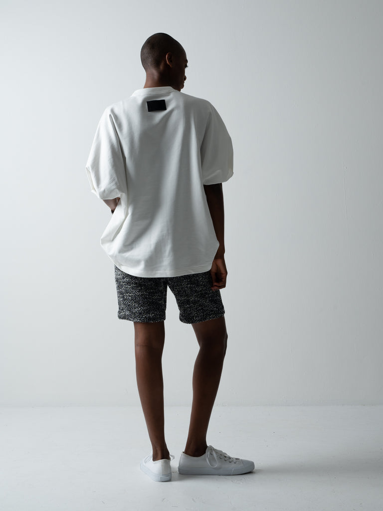 HELLEN PENTAGON TOP / COTTON TWILL TERRY - C8