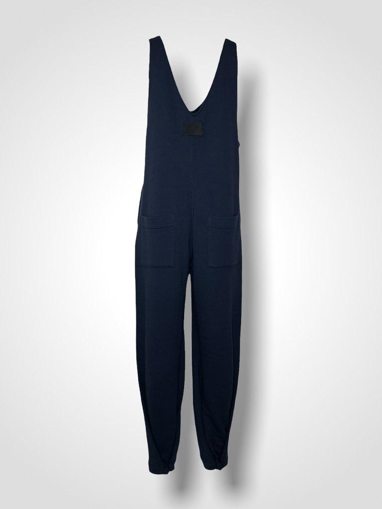 GRETEL OVERALLS / HYBRID ULTRA-LONG-STAPLE COTTON TERRY - C8