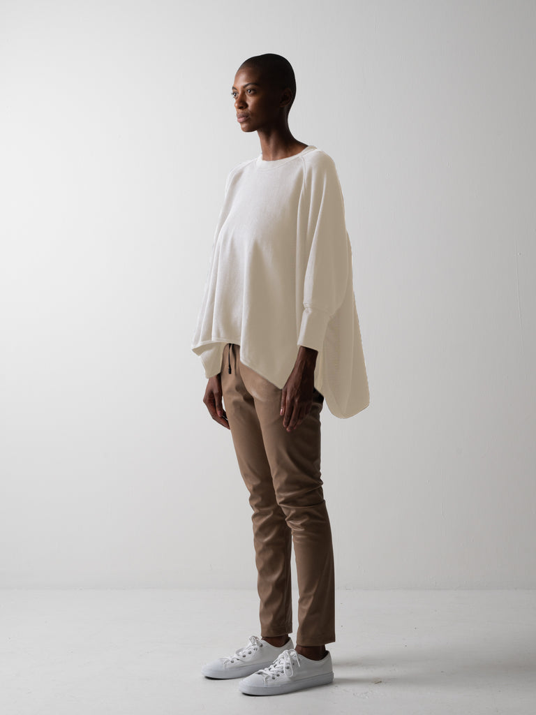 ELENA TOP / HYBRID ULTRA-LONG-STAPLE COTTON TERRY - C8
