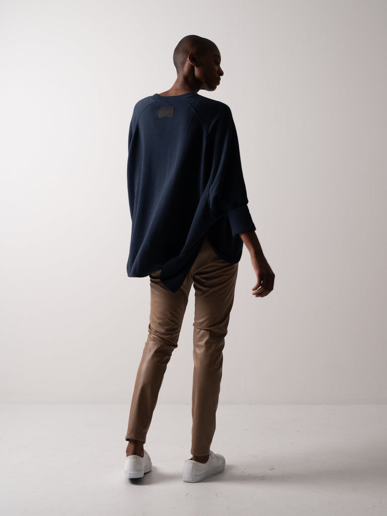 ELENA TOP / HYBRID ULTRA-LONG-STAPLE COTTON TERRY - C8