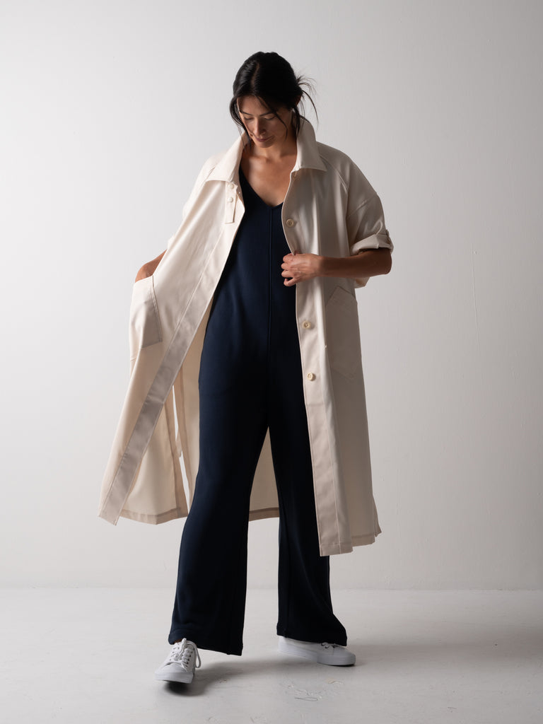 HOLLY COAT / TW STRETCH TWILL - C8