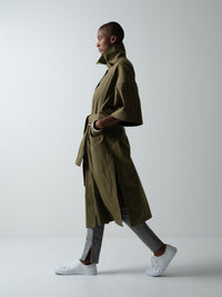 HOLLY COAT / TW STRETCH TWILL - C8