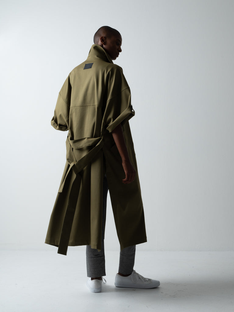HOLLY COAT / TW STRETCH TWILL - C8
