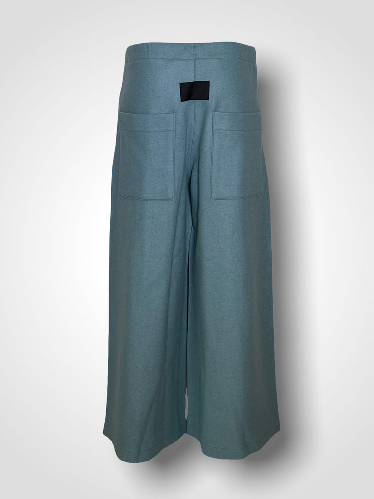 GENEVA WIDELEG TROUSERS / LAMBS MILLED JERSEY - C7 (7731240337632)