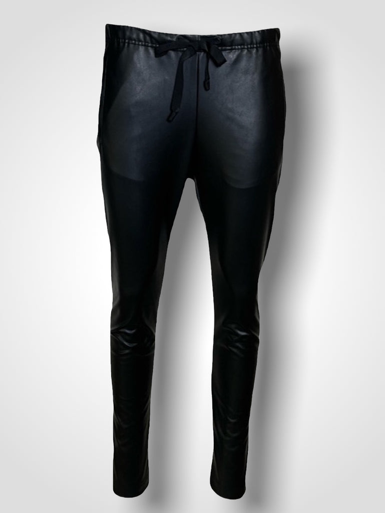 ELLY TROUSERS / VEGAN LEATHER - C7 (7731239125216)