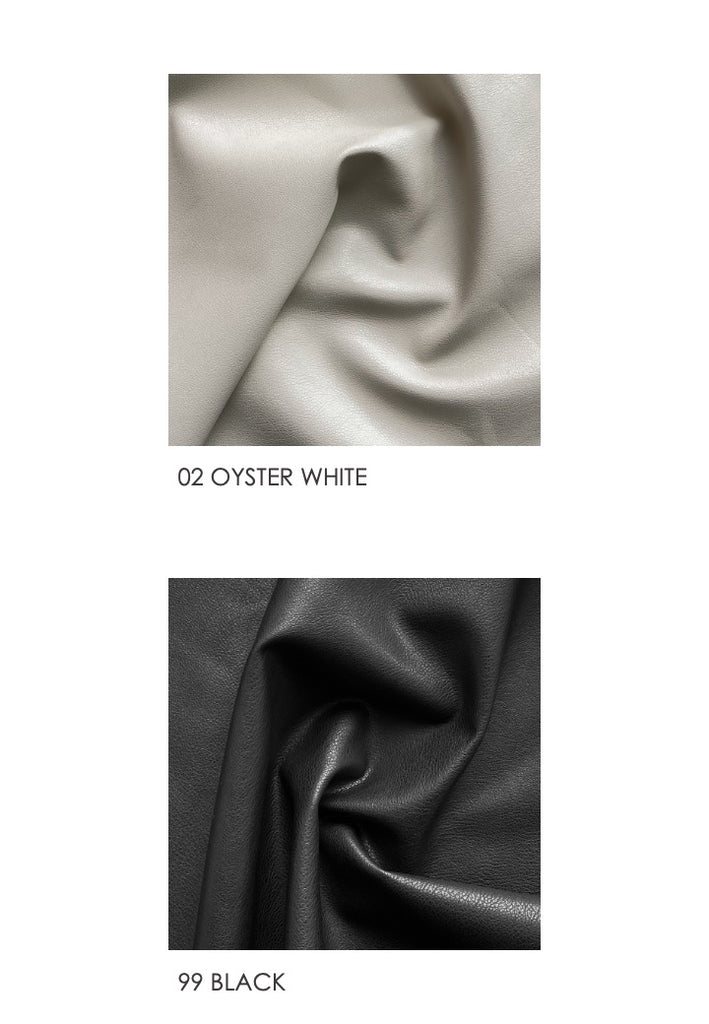 GINGER TOP / VEGAN LEATHER - C7 (7731239092448)